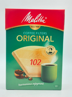 Фильтры для кофе 102 Melitta Original неотбеленный 80 шт. (Германия)