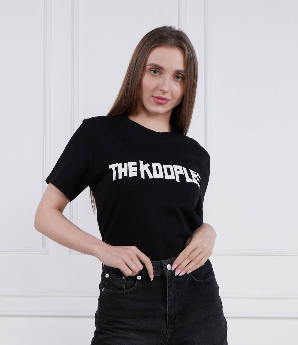 Футболка The Kooples - черный(FTSC26043K)