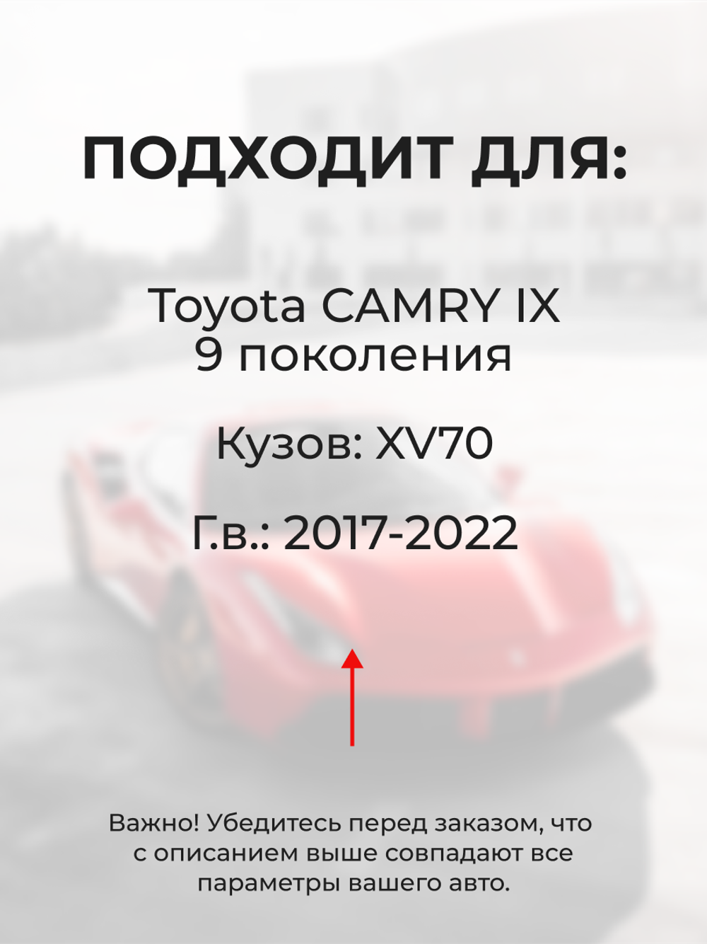 Ремкомплект (втулки) петель передних дверей Toyota CAMRY (IX) [Кузов: XV70] (1 петля, RPD11-1) 2012-2019