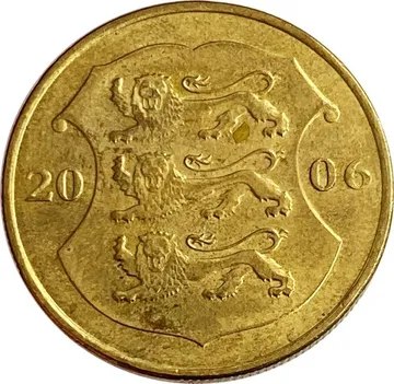 1 крона 2006 Эстония