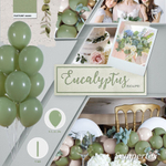 Шар 12" Эвкалипт, Пастель / Eucalyptus 027 Sp