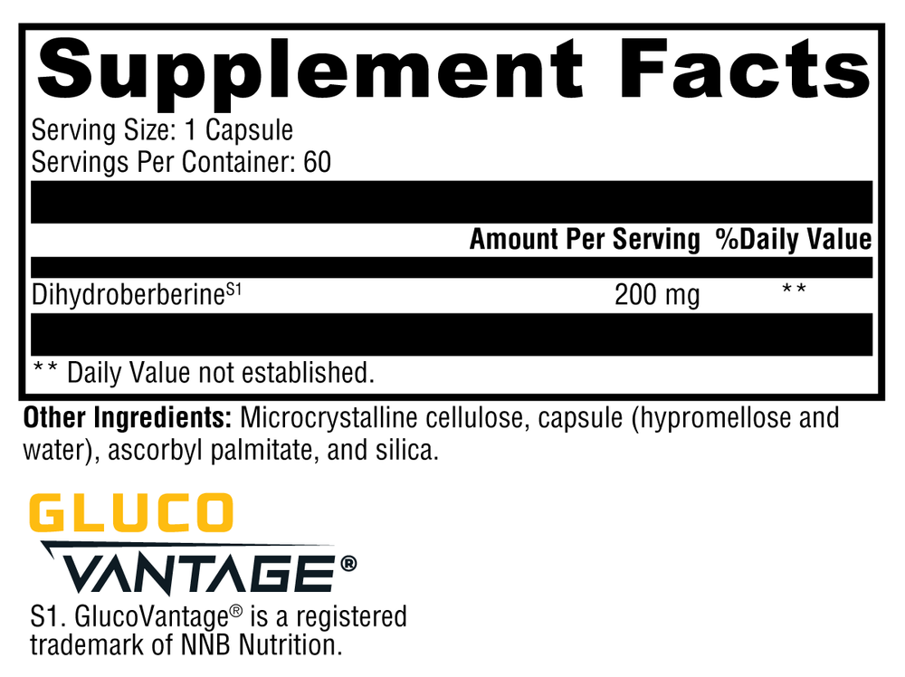 Berberine ES-5 60 Capsules