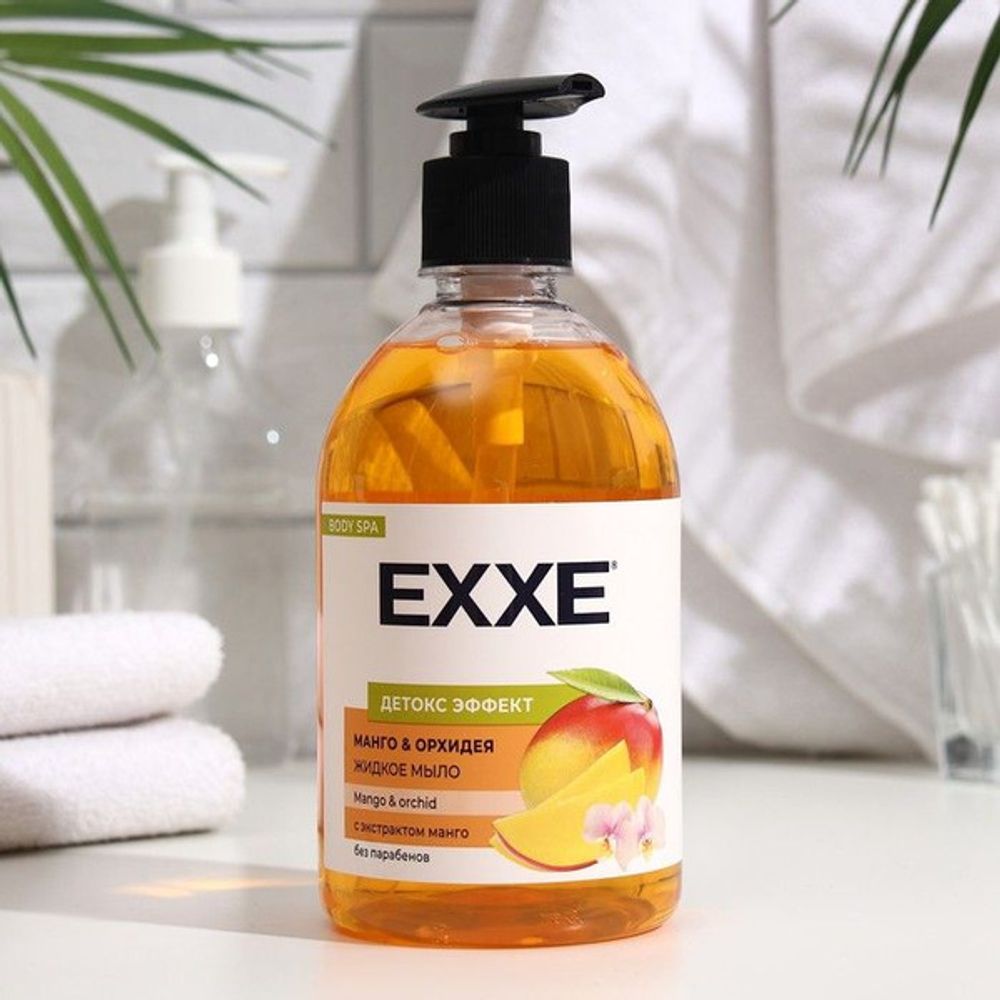 EXXE 500 мл. мыло жидкое манго и орхидея детокс д/рук и тела