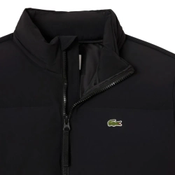 Мужская теннисная куртка Lacoste Water-Repellent Hooded Down - black