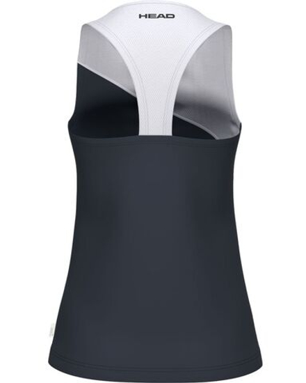 Женский теннисный топ Head Spirit Tank — navy/white