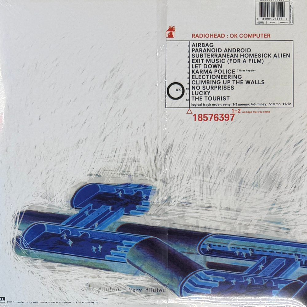 Radiohead – OK Computer 2LP (Европа 2020г.)