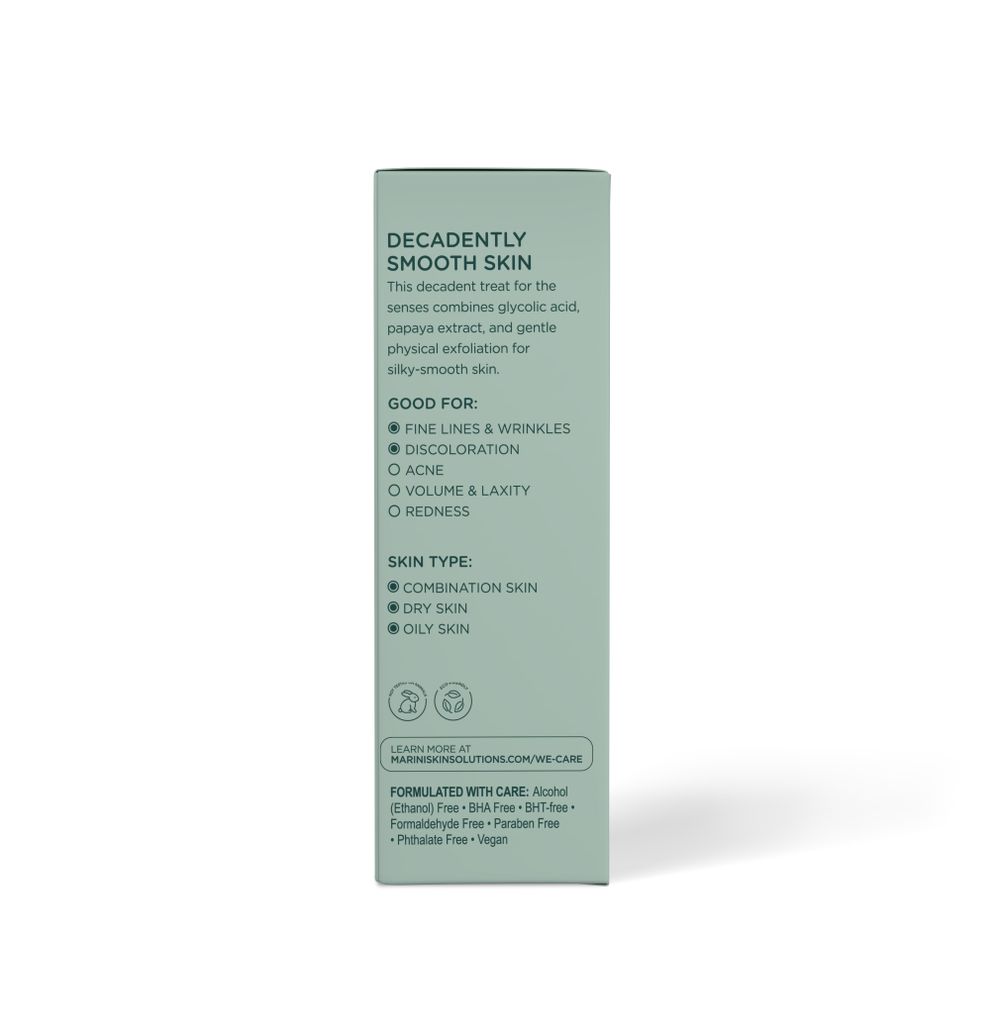 JAN MARINI Marini Limited Edition Exfoliator Vanilla Spice Полиш-крем тройного действия для мгновенного обновления и сияния кожи 48 г