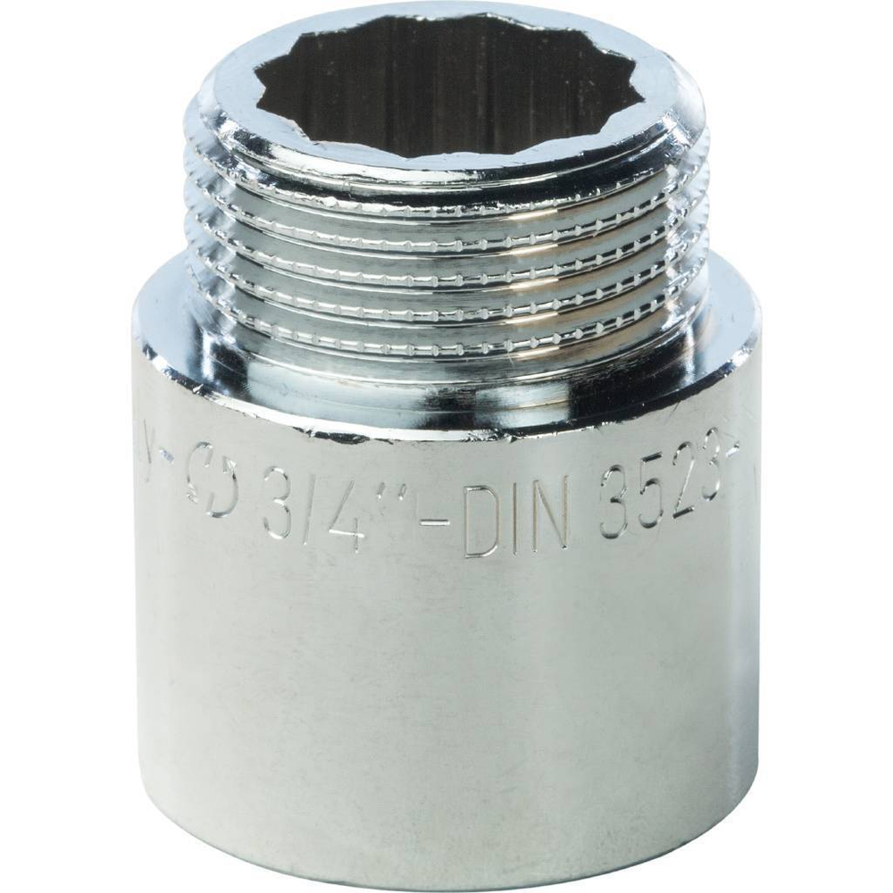 Удлинитель STOUT хромированный 3/4"x25 мм ВР/НР