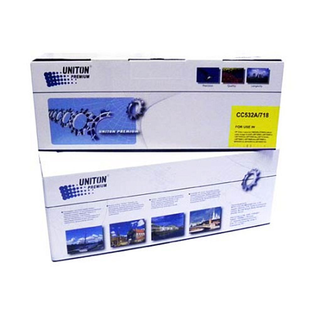 Картридж UNITON, аналог HP CC532A/CANON 718Y для Color LJ CP 2025/CM 2320, LBP-7200, (2.8K) желтый Картридж UNITON, аналог HP CC532A/CANON 718Y для Color LJ CP 2025/CM 2320, LBP-7200, (2.8K) желтый