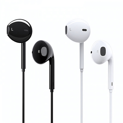 Гарнитура Borofone M30, вкладыши, разъем Jack, кабель 1.2 м White