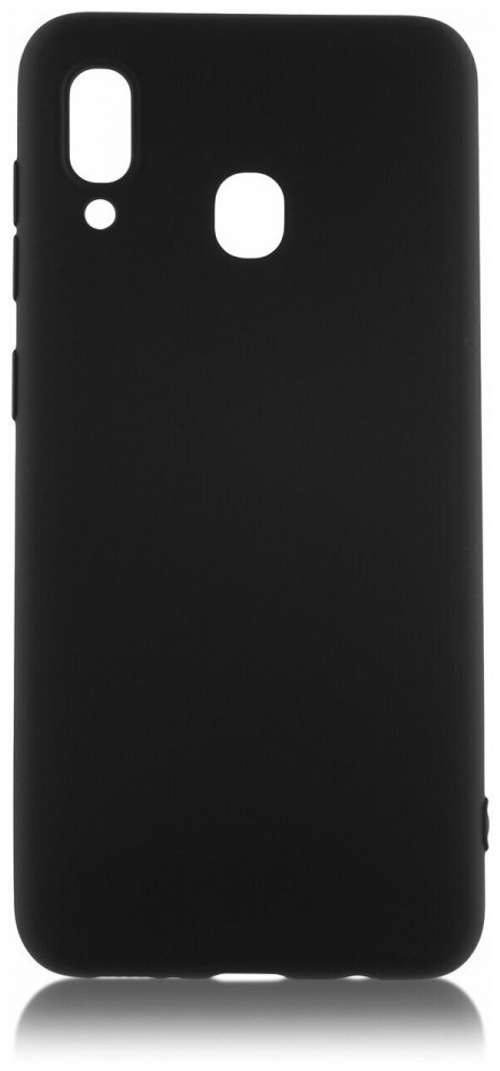 Накладка для Samsung Galaxy A30 Silicone cover черная
