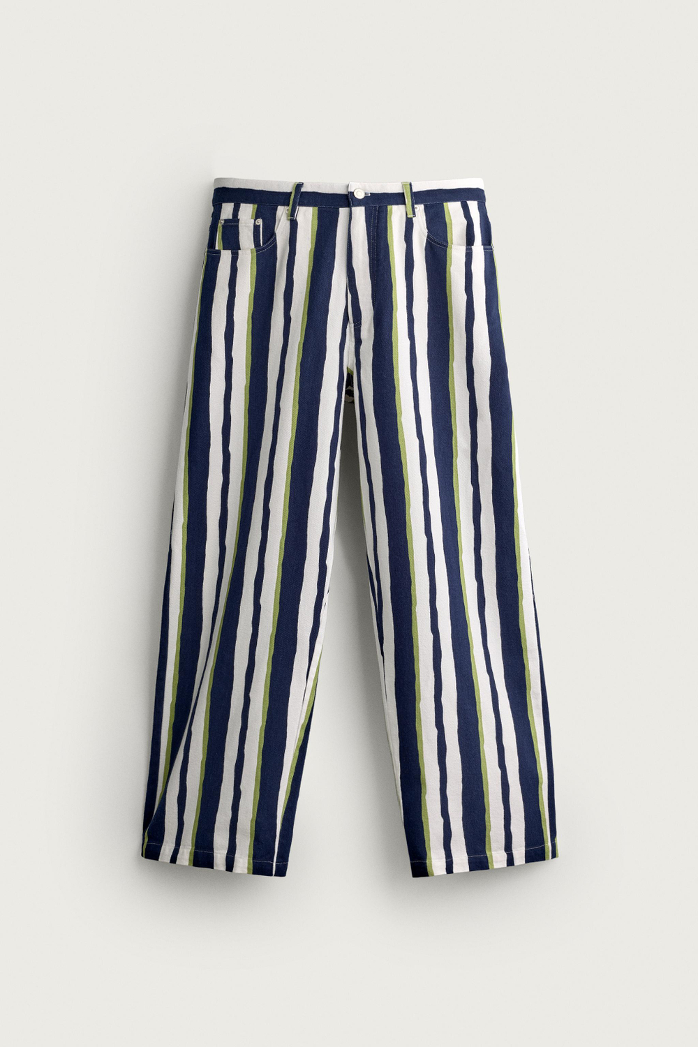 БРЮКИ STRAIGHT FIT В ПОЛОСКУ — ZARA · 2007/172