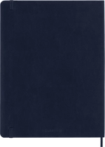 Еженедельник Moleskine Classic Soft WKNT XL (DSB2012WN4) 19х25см мягкая обложка синий сапфир