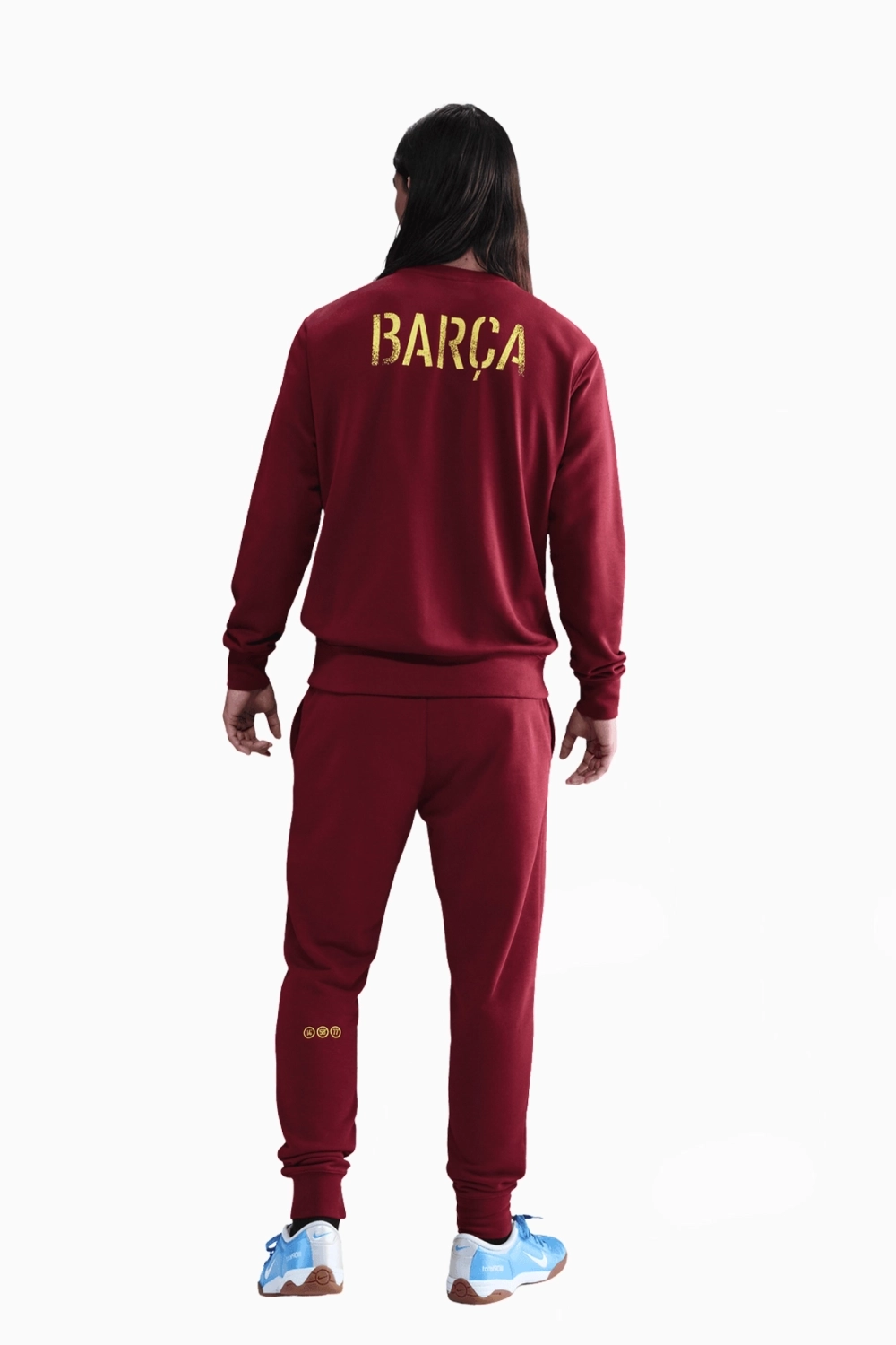 Кофта Nike FC Barcelona 25/26 Club - бордовый