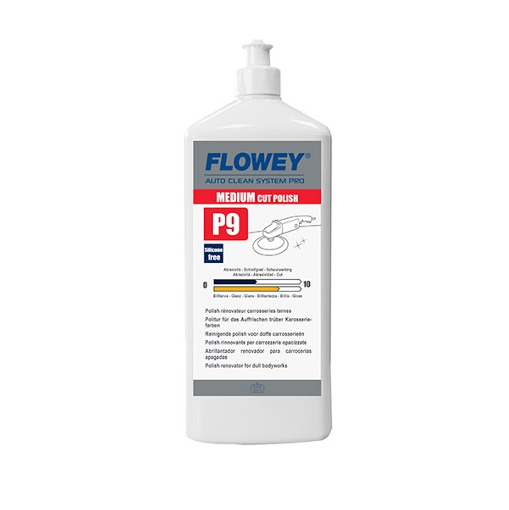 Полироль (средней абразивности) MEDIUM CUT POLISH, 1л., FLOWEY (Люксембург)