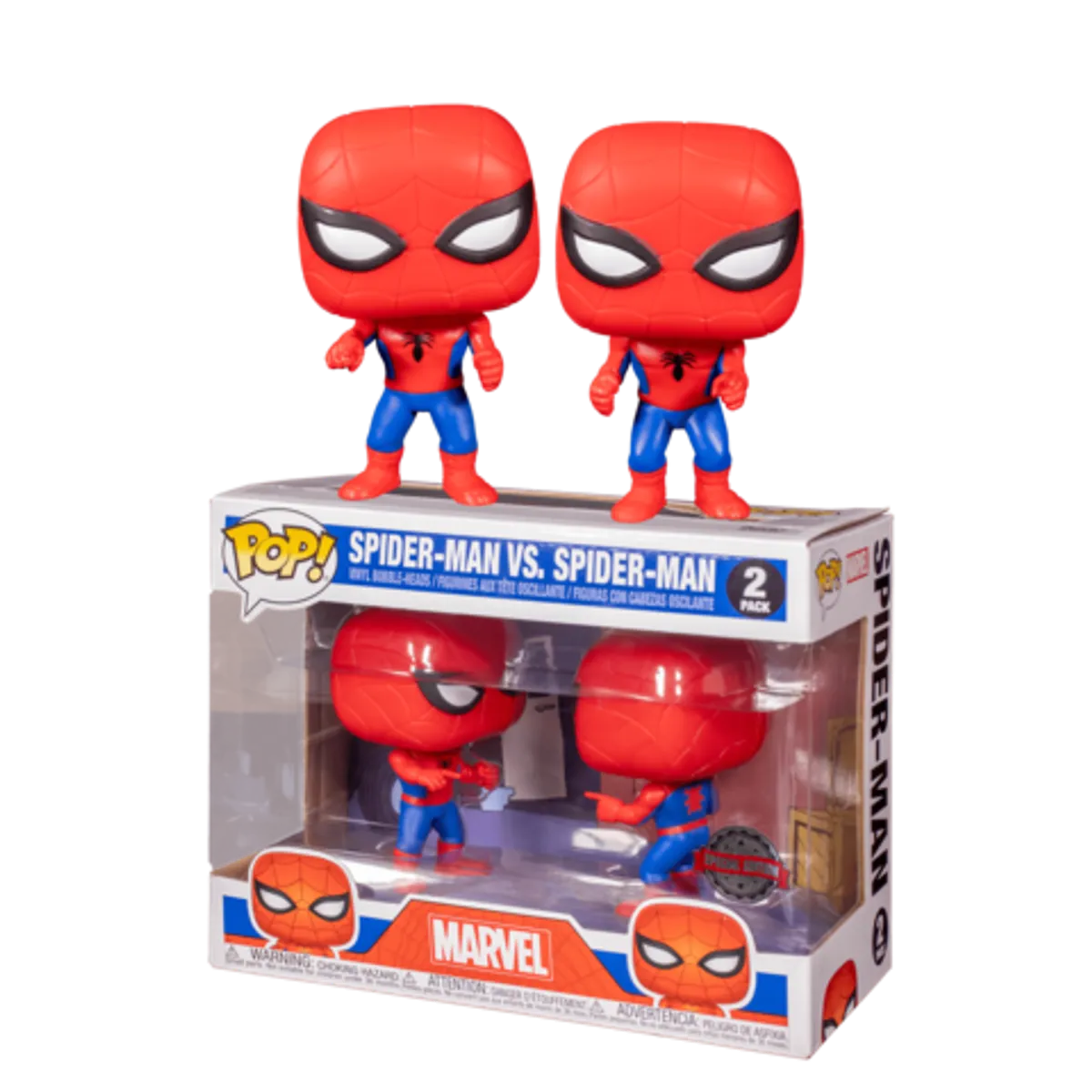 Funko POP! Marvel: Spider-Man vs Spider-Man (Ent. Earth Exc)