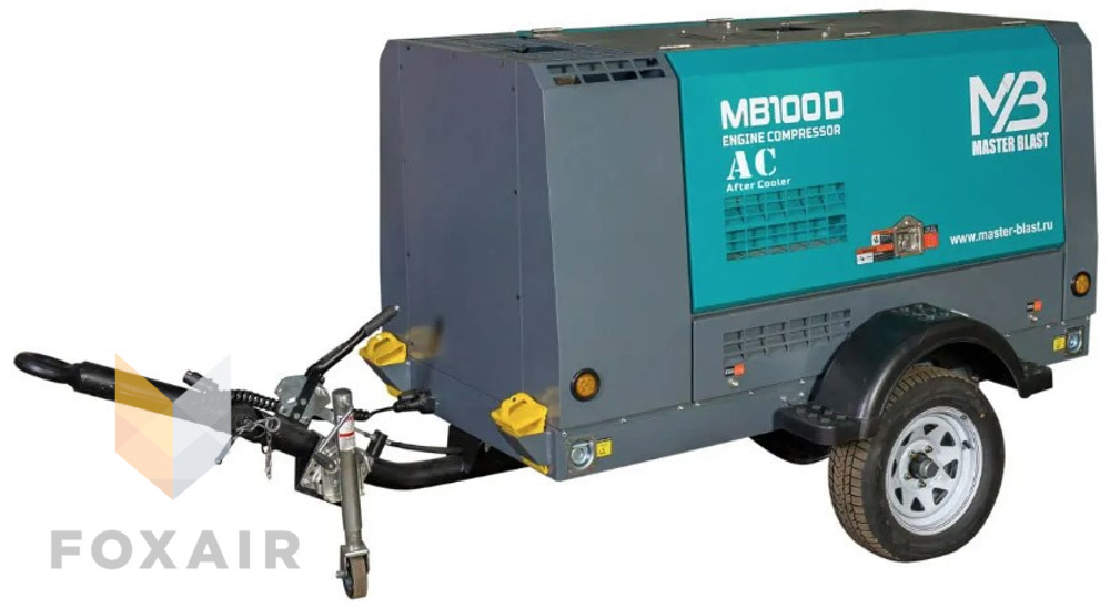 Компрессор Master Blast MB100D-7 + AC