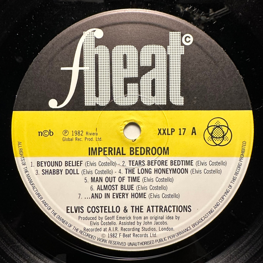 Elvis Costello And The Attractions- Imperial Bedroom (Скандинавия 1982г.)
