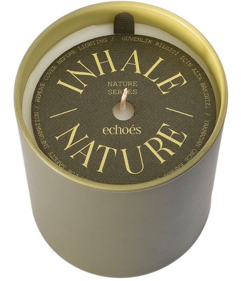 Winter, свеча Inhale Nature collection, Echoes