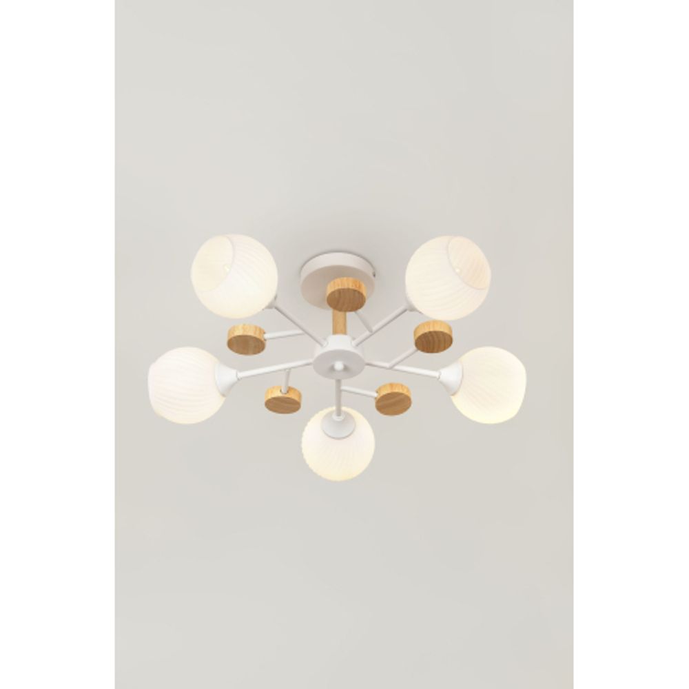 Люстра Rivoli Chiara 9180-305 5 х Е27 60 Вт модерн | Rivoli