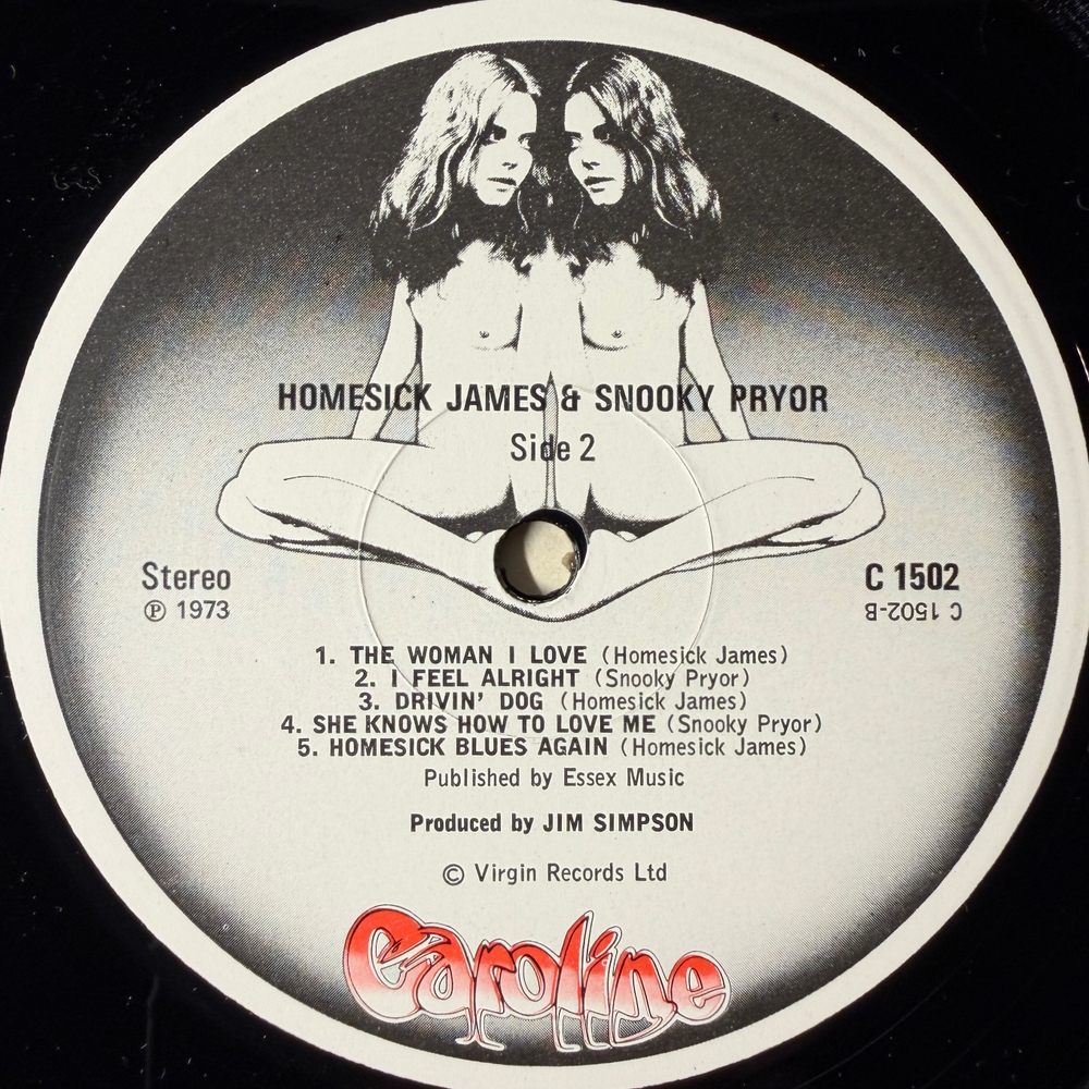 Homesick James & Snooky Pryor (Англия 1973г.)
