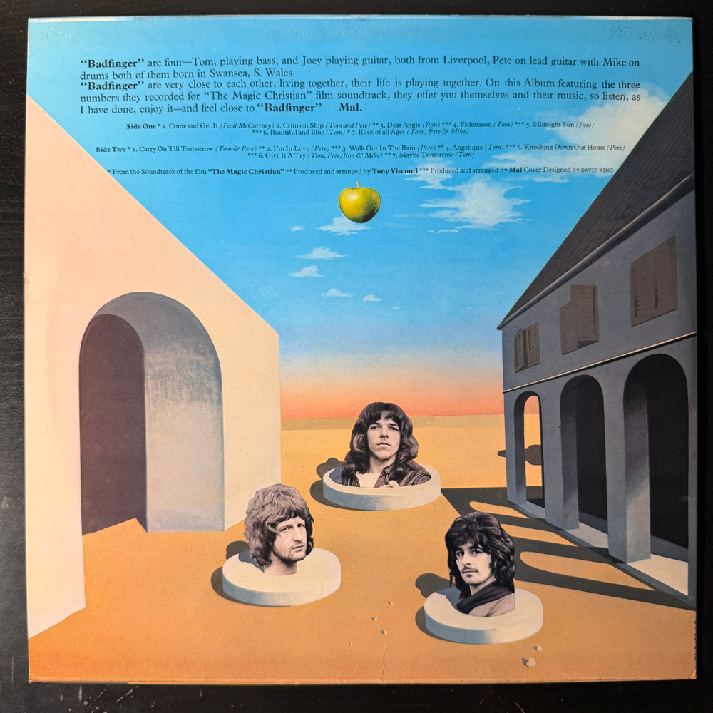 Badfinger ‎– Magic Christian Music (Англия 1970г.)