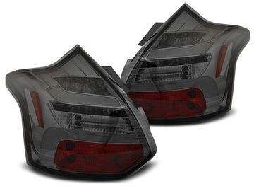 Задние фонари для Ford Focus III Hatchback (11-14) LED Smoke
