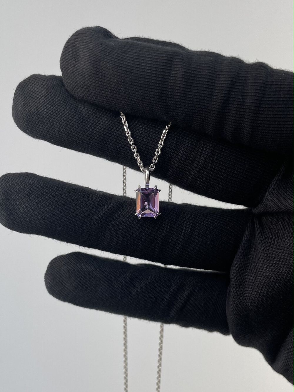 Подвеска Кристал Классик с аметистом / Crystal Classic