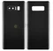 Задняя крышка для Samsung Galaxy Note 8 (Black) со стеклом камеры
