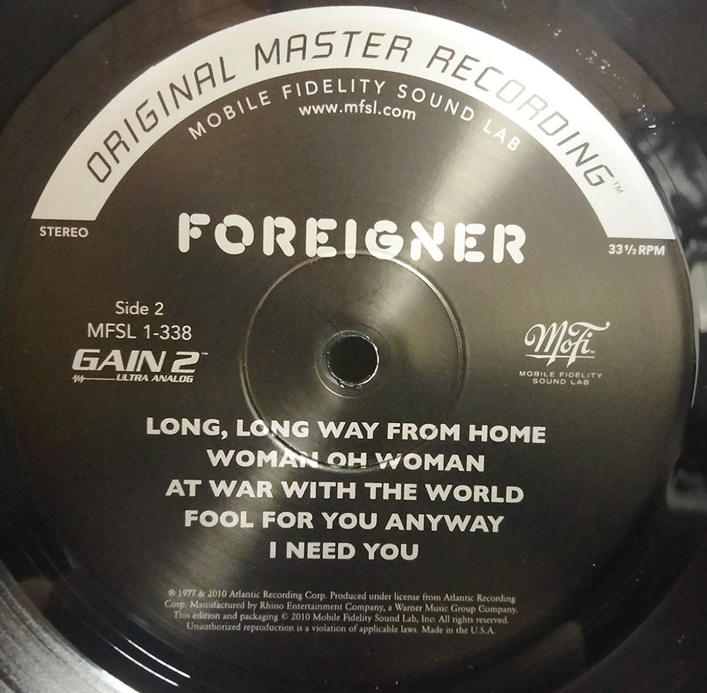 Foreigner / Foreigner (Limited Edition)(LP)