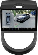 Магнитола для KIA Soul 2008-2011 (AM) - Teyes CC3-2K-360 на Android 10, Быстрая, 2K QLED, CarPlay, 4G SIM-слот, 4 камеры в комплекте