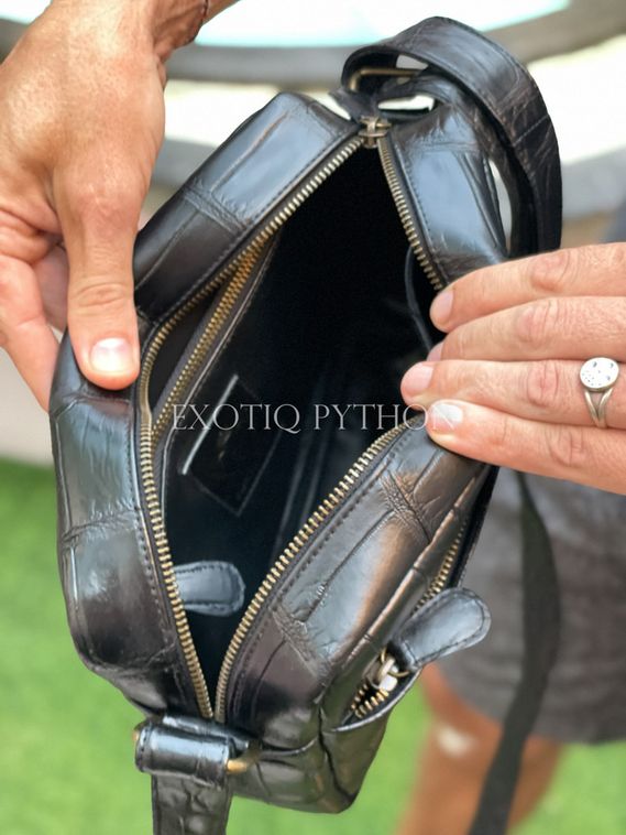 Мужская сумка из кожи крокодила BG-380