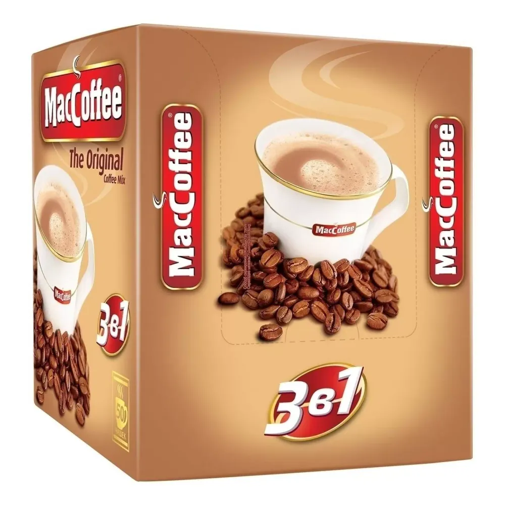 Кофе MacCoffee 3в1 Оригинал 50шт*20гр упаковка