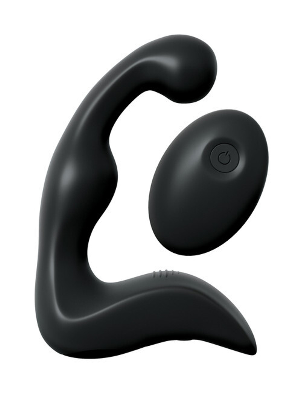Перезаряжаемый вибромассажер простаты на дистанционном управлении Remote Control P-Spot Pro (Цвет: черный)