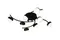 Люстра потолочная Rilon 9508/8 BLACK, 8×15 Вт, чёрная