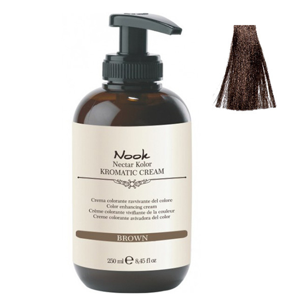 Крем-кондиционер оттеночный Коричневый Nook Nectar Kolor Brown 250мл