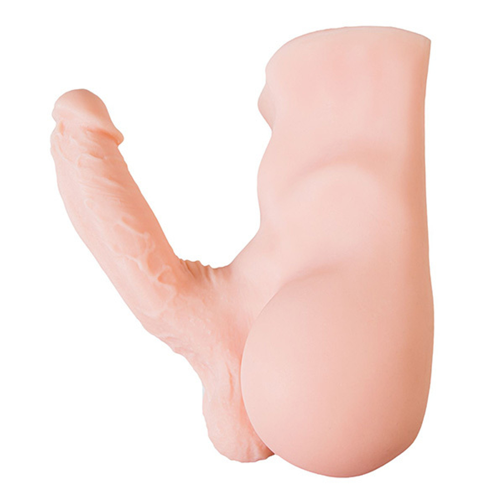 Торс с фаллоимитатором 25х22см ToyFa Juicy Pussy Manuel 893050