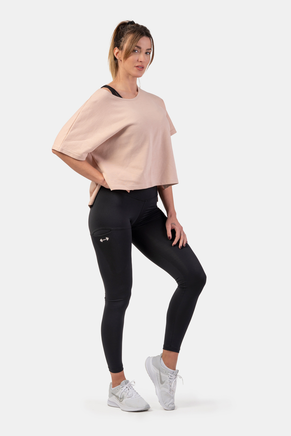 Леггинсы ACTIVE HIGH-WAIST SMART POCKET LEGGINGS 402 Черные
