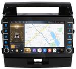 Магнитола для Toyota Land Cruiser 200 2007-2015 (экран климата внизу) - Kuberg OL-1620-1 (кнопки и крутилки), Android 12, Быстрая, CarPlay, 4G SIM-слот