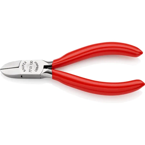 Кусачки боковые для электроники 130 мм Knipex 77 01 130