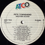 Pete Townshend ‎– Another Scoop 2LP (Канада 1987г.)