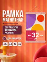 Рамка держатель для постера, плаката магнитная