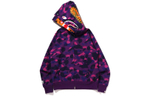 A Bathing Ape Color Camo Tiger Shark Wide Full Zip Double Худи Ss22