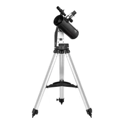 Телескоп Sky-Watcher N100 mini Virtuoso GTi, настольный - вид спереди на напольной треноге