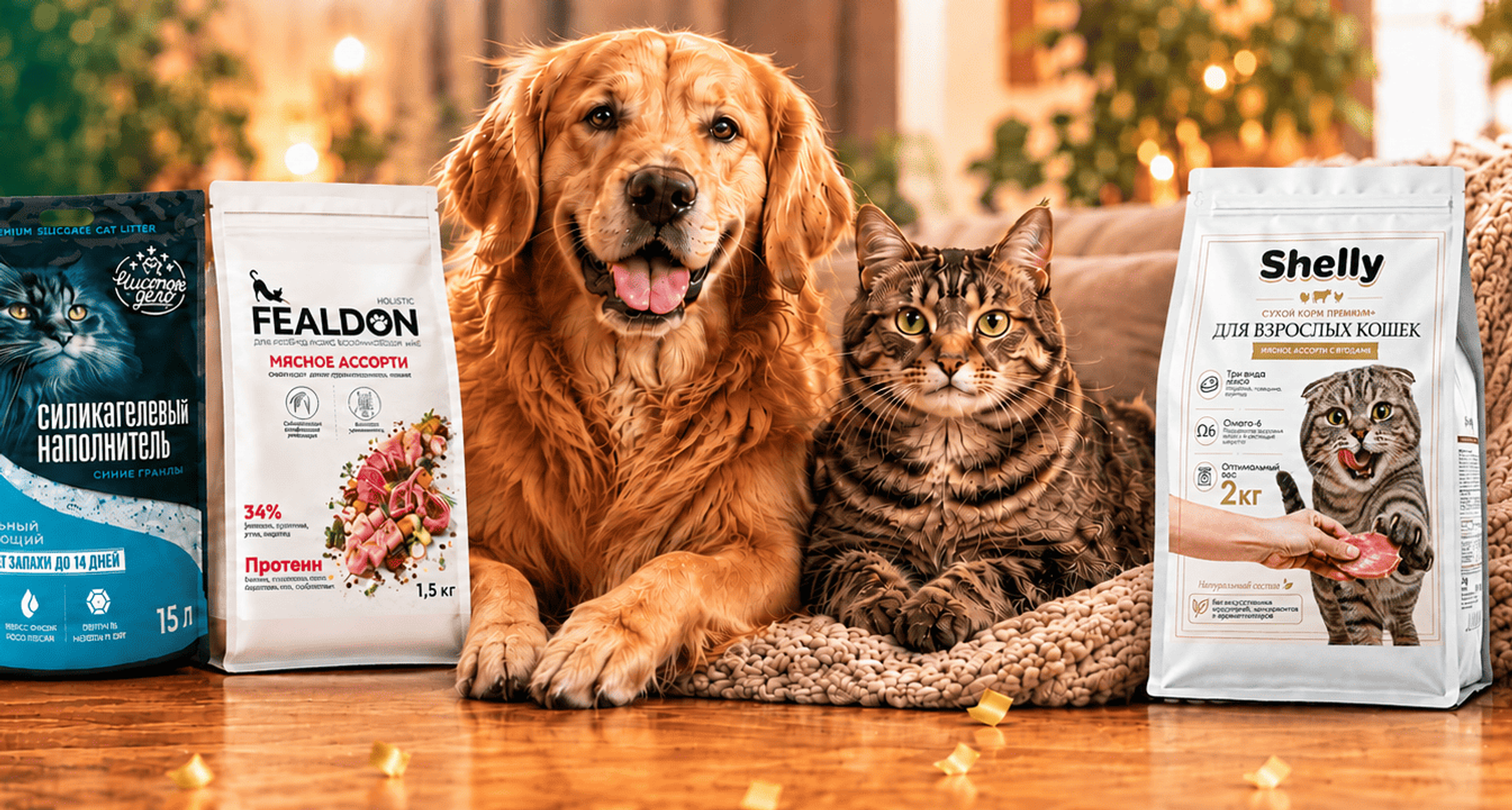 Собственные бренды Зоогастронома: Fealdon, Shelly и Чистое Дело Собственные бренды Зоогастронома: Fealdon, Shelly и Чистое Дело
