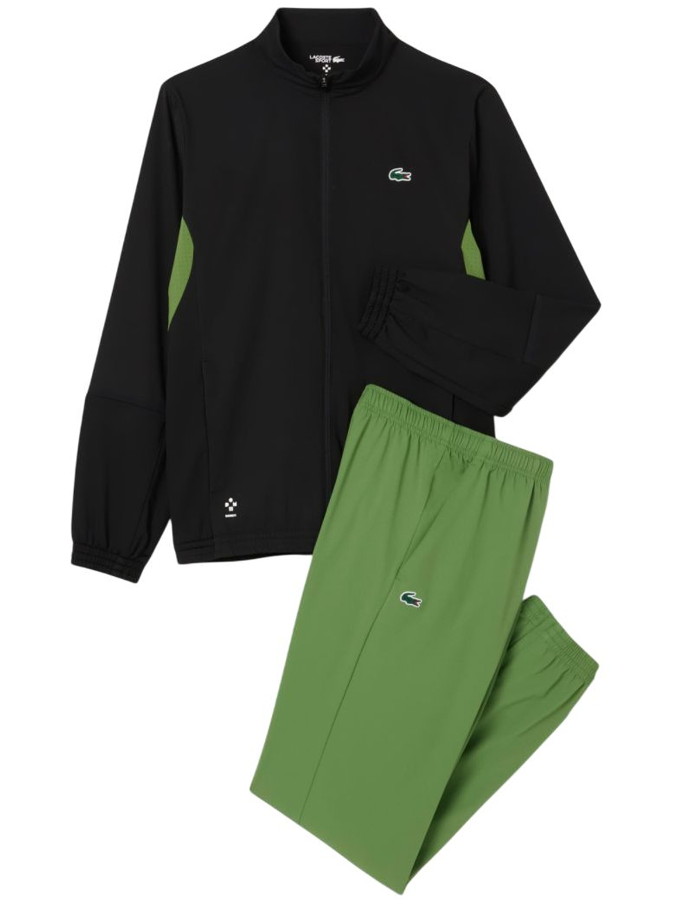 Теннисный костюм Lacoste Tennis x Daniil Medvedev - black/green