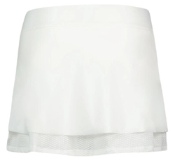 Женская теннисная юбка Le Coq Sportif Tennis Pro Skirt — new optical white