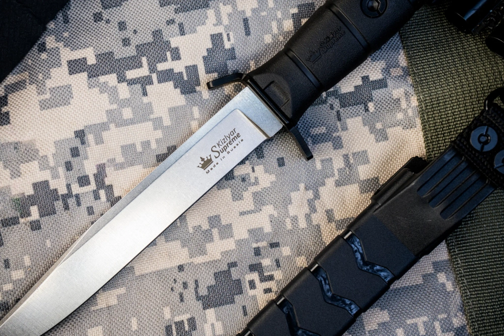 Тактический нож Vector Elmax (Cryo) StoneWash Black