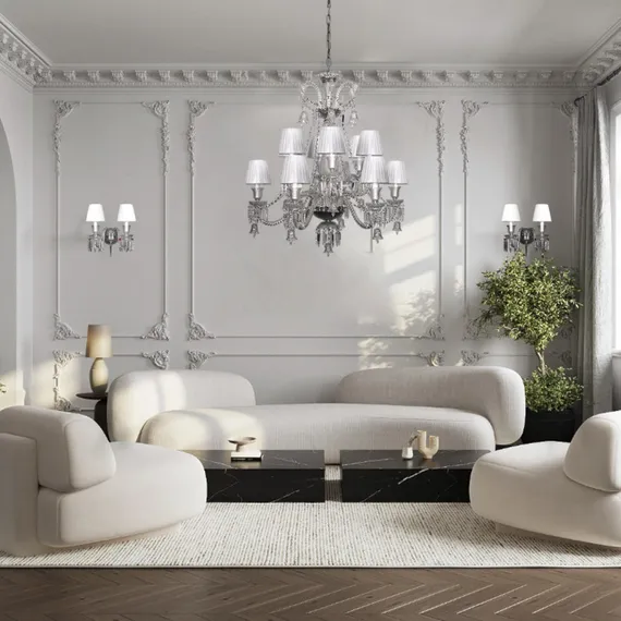 Подвесная люстра Zenith 10210/8 White Loft It