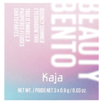 Kaja, Beauty Bento, трио теней для век с эффектом сияния, оттенок 02 цветок апельсина, 3 шт. по 0,9 г (0,03 унции)